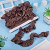 4 Yards Polyester Wrinkle Lace Ribbon OCOR-TA0004-18A-6