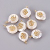Natural Cultured Freshwater Pearl Pendants PEAR-F008-57G-1