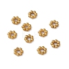 Ion Plating(IP) 304 Stainless Steel Daisy Spacer Beads X-STAS-G291-01B-G-4