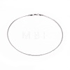 304 Stainless Steel Choker Necklaces and Bangles Jewelry Sets SJEW-L144-A03-P-2