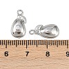 Fruit 304 Stainless Steel Charms STAS-H242-03P-03-3