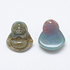 Natural Indian Agate Pendants G-T122-15A-04-2