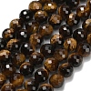 Natural Tiger Eye Beads Strands G-L642-F01-6mm-2