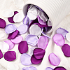 Polyester Artificial Rose Flower Petals AJEW-WH20067-107A-7