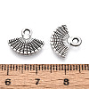Tibetan Style Alloy Pendants TIBEP-T054-05AS-3