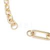 Brass Mixed Chain Bracelet Making AJEW-JB01561-2