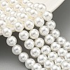 Glass Pearl Beads Strands X-HY-G002-01D-01-2