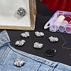 Glass Rhinestone Embroidery Sew on Ornament Accessories PATC-WH0021-070F-4