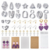 DIY Earring Making Finding Kits DIY-FW0001-22-10