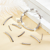 50Pcs 5 Style 201 Stainless Steel Beads STAS-DC0009-21-4
