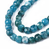 Natural Quartz Beads Strands X-G-S359-376O-3