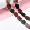 Natural Indian Agate Beads Strands G-M208-15-2