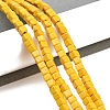 Synthetic Turquoise Beads Strands X-TURQ-G108-4x4mm-06-5