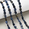 Natural Dumortierite Beads Strands G-B159-A04-1