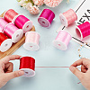   11 rolls 11 colors Flat Elastic Crystal String EW-PH0001-11-3