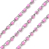 304 Stainless Steel Enamel Twisted Chains STAS-R100-40P-07-1