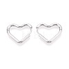 304 Stainless Steel Hoop Earrings STAS-T074-52P-1