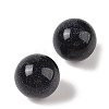 Synthetic Blue Goldstone No Hole Sphere Beads G-K353-04A-26-2