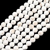 Natural Magnesite Beads Strands G-Z143-D01-6mm-2