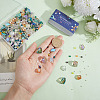 250Pcs Electroplate Glass Beads EGLA-SC0001-77-3