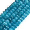 Faceted Dyed Natural White Jade Beads Strands GG-CBAE966-01B-N-2