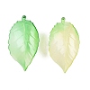 Gradient Color Acrylic Big Pendants OACR-N137-30-2