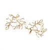 Brass Pendants KK-WH0044-100G-1