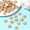 Natural 2-hole Basic Sewing Button in Star Shape NNA0Z7T-5