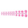 Full Cover Fake Toenails Solid Color Plastic Feet Nails Artificial Toe Nail Tips MRMJ-T078-246V-1