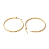 Ion Plating(IP) 304 Stainless Steel Hoop Earrings for Women EJEW-Z066-02G-2