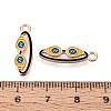 Alloy & Enamel Pendants ENAM-T021-49G-3
