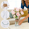 1Pc Glass Art Vase AJEW-PH0010-05-3