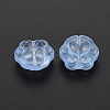 Transparent Baking Painted Glass Beads GLAA-S190-021-A02-4