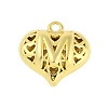 Hollow Brass Pendants for Valentine's Day KK-M289-03M-G-1