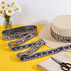 Ethnic Style Polyester Ribbon OCOR-WH0003-083B-4