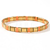 Glass Seed Beads Stretch Bracelets for Women MR9301-3-1