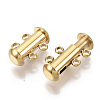 201 Stainless Steel Slide Lock Clasps X-STAS-S079-157G-2