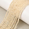 Heated Natural Lemon Quartz Beads Strands GG-CBA4808-B01-01-1