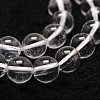 Natural Quartz Crystal Bead Strands G-G735-21-8mm-A-3