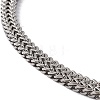 304 Stainless Steel Snake Chain Necklace with Lobster Claw Clasps for Men Women STAS-K249-04C-P-2