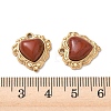 Natural Red Jasper Pendants STAS-P453-12G-01-3