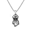 Octopus Skull Alloy Pendant 667 Stainless Steel Box Chain Necklaces for Men FS-WGDB212-01-1