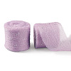 2Rolls Polyester Hot-fix Rhinestone Raw Edges Ribbon OCOR-TA0003-95C-1