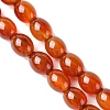 Oval Natural Carnelian Beads Strands G-D622-06-A-5