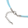 1MM Waxed Cord 5-Strand Necklace Making MAK-C005-01O-2