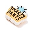 Graduation Theme Silicone Beads SL-CBAF318-B01-2