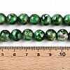 Baking Painted Glass Beads Strands DGLA-N003-10mm-B09-5