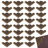 50Pcs Iron Triangle Corner Protector for Wood Box IFIN-FG0001-07AB-1