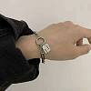 201 Stainless Steel Good Luck Word Charm Bracelets FS-WG4BBAD-01-4