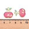 Light Gold Plated Alloy Enamel Pendants PALLOY-N176-25B-RS-3